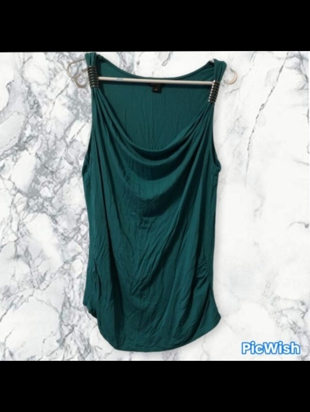 Unlisted Turquoise Sleeveless Tank Top